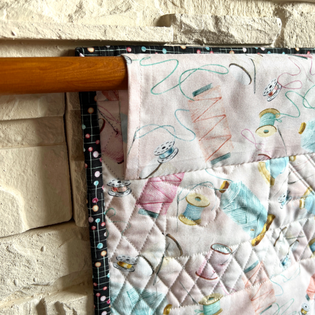 Sew Easy: Adding a Hanging Sleeve to Wall Quilts or any Quilt! 